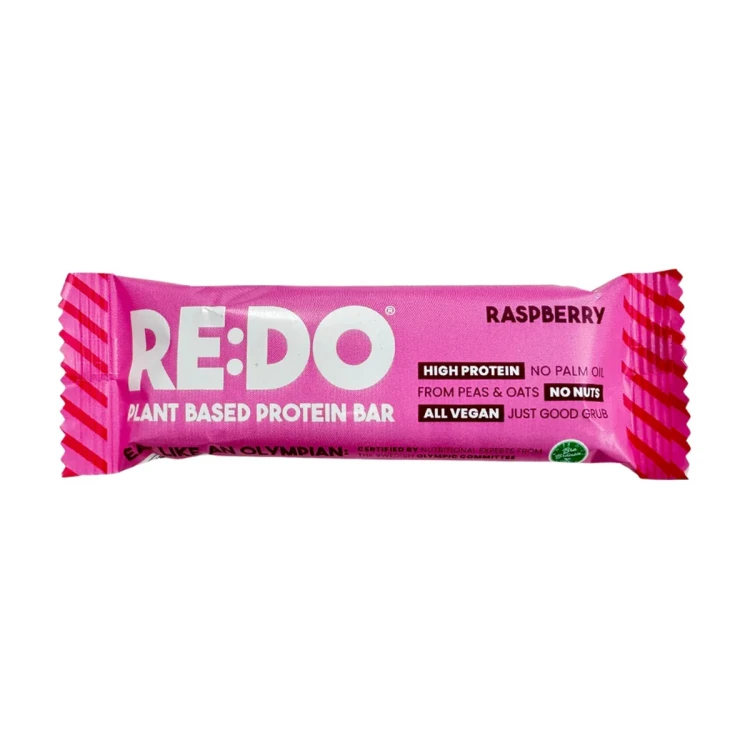 REDO RaspBerry Rules Plant Based Protein Bar 60G