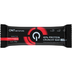 QNT 40% Protein Crunchy Bar Creamy Strawberry Flavour 65g